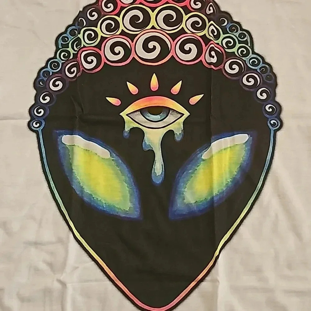 All seeing eye alien tshirt
